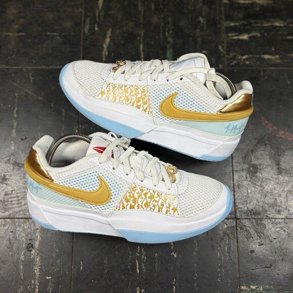 Lot of 4 Shoes New Balance, Puma, Nike Ja 1 Basketball Sz 6-6.5 Sneaker Boys - Picture 3 of 6